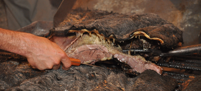 asado con cuero